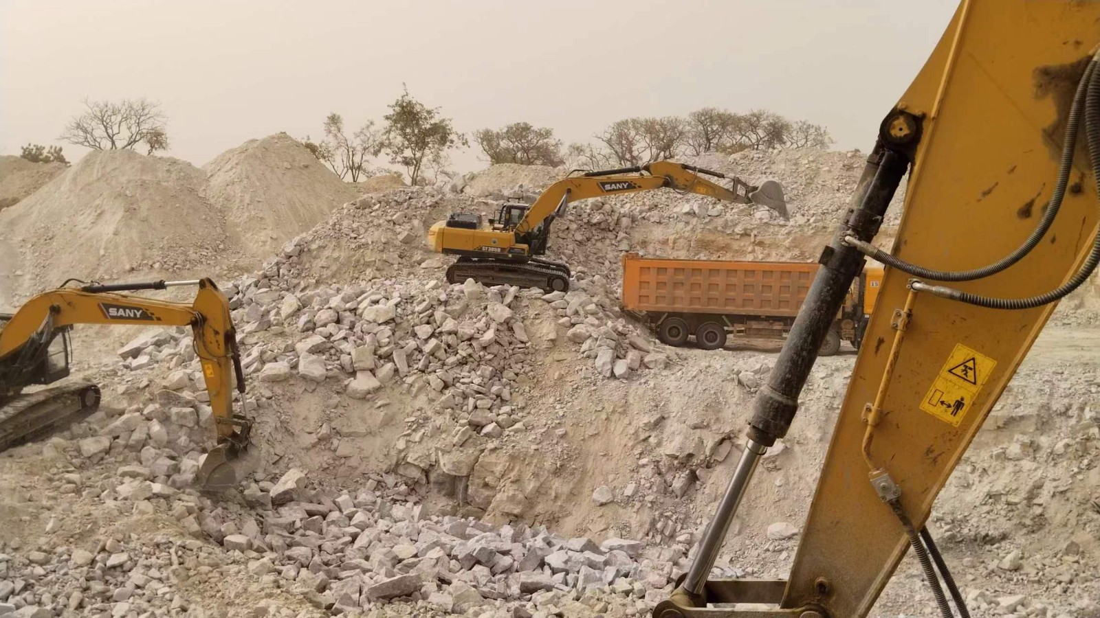 Surface mining